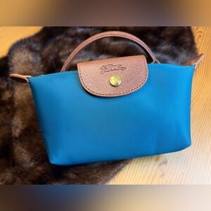 Longchamp mini top-handle bag
